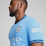 Manchester City FC 2024/25 PUMA Home Men's Jersey Blue