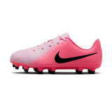 Nike Jr. Tiempo Legend 10 Club Little/Big Kids' MG Low-Top Football Boots Pink