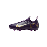 NIKE Merc Vapor 16 Acad Mbappe Junior Football Boot Purple FQ8394-500