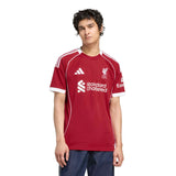 Liverpool 2025/2026 Adidas Men's Authentic Jersey Home Red JY4237