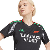 Arsenal 2024/2025 Adidas Away Women's Jersey Black