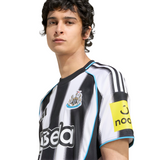 Newcastle United FC 2025/2026 Home Adidas Men's Replica Jersey Black JI7382