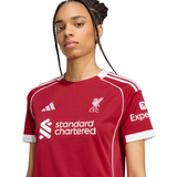 Liverpool 2025/2026 Adidas Women's Jersey Replica Home Red JV6435