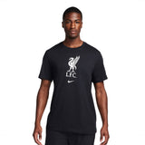 LIVERPOOL FC MEN'S FOOTBALL T-SHIRT BLACK