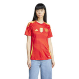 Spain 2024 Adidas Home Women's Jersey Red