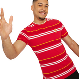 LFC 86 Home Men's Stripe Tee RED